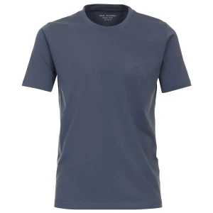 Duża męska koszulka gładka t-shirt Casa Moda 4200-132 indigo (6XL) | 6XL