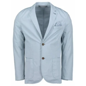 Duża męska elegancka marynarka gładka S4 Porto 79050-6332-000-0860 błękitna (66R) | 66R