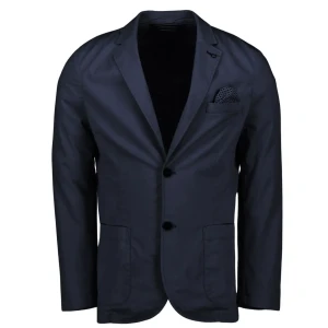 Duża męska elegancka marynarka gładka S4 Porto 79050-6332-000-0810 granatowa (64R) | 64R