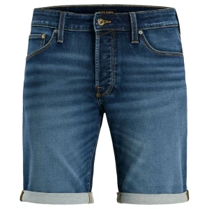 Duże męskie jeansowe spodenki Jack & Jones 12274050 granatowe (42R) | 42R