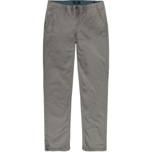 Duże męskie spodnie chinosy prosta nogawka Double Urban Outfitters CP-4040 szare (50R) | 50R