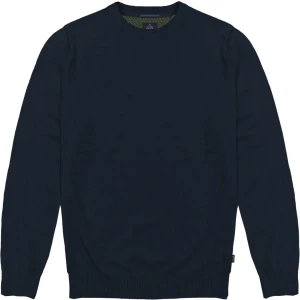 Duży męski sweter gładki wkładany przez głowę Double Urban Outfitters KNIT-8019 granatowy (8XL) | 8XL