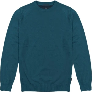 Duży męski sweter gładki wkładany przez głowę Double Urban Outfitters KNIT-8019 turkusowy (4XL) | 4XL