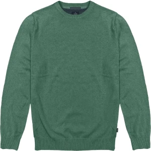 Duży męski sweter gładki wkładany przez głowę Double Urban Outfitters KNIT-8019 zielony (4XL) | 4XL