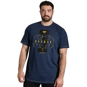 Duża męska koszulka t-shirt z nadrukiem Duke D555 Burnley granatowa (6XL) | 6XL