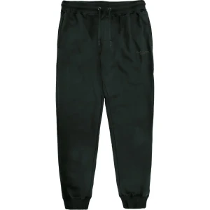 Duże męskie spodnie dresowe ze ściągaczami Double Urban Outfitters MPAN-6029 ciemnozielone (4XL) | 4XL