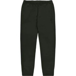 Duże męskie spodnie dresowe z prostą nogawką Double Urban Outfitters MPAN-6028 ciemnozielone (5XL) | 5XL