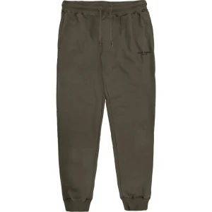 Duże męskie spodnie dresowe ze ściągaczami Double Urban Outfitters MPAN-6029 khaki (4XL) | 4XL