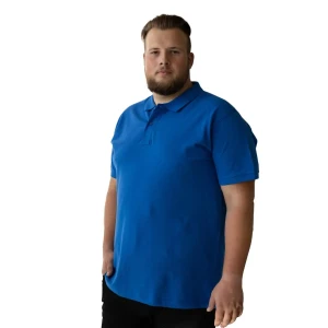 Koszulka polo JHK PORA210 niebieska (2XL) | 2XL
