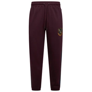 Duże męskie spodnie dresowe Kam 243 bordowo-granatowe (6XL) | 6XL