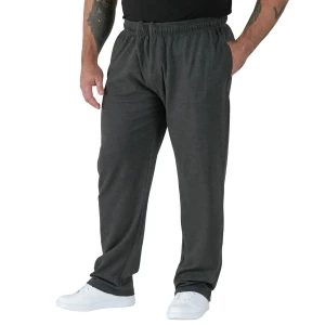 Duże męskie spodnie dresowe proste nogawki Duke D555 Rory szare (8XL) | 8XL