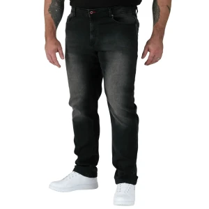 Spodnie jeansy Duke D555 Benson grafitowe (52L) | 52L