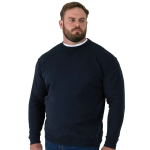 Duża bluza męska wkładana przez głowę Duke Rockford Sweat granatowa (6XL) | 6XL