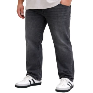 Duże męskie spodnie jeansowe Jack & Jones 12288381 czarne (48S) | 48S