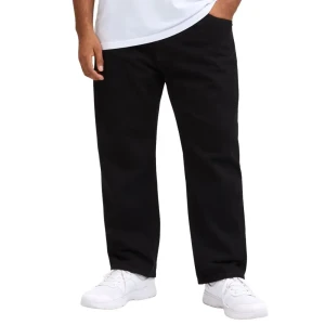Duże męskie spodnie jeansowe Jack & Jones 12288380 czarne (46S) | 46S