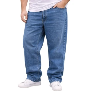 Duże męskie spodnie jeansowe Jack & Jones Chris 12243567 niebieskie (52S) | 52S