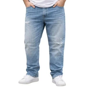 Duże męskie spodnie jeansowe Jack & Jones 12275796 niebieskie (42S) | 42S