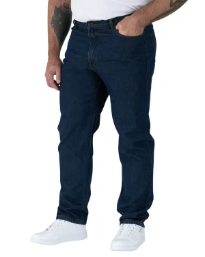 Duże męskie spodnie jeansy Duke Rockford Comfort granatowe (52L) | 52L