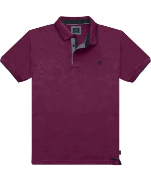 Duża męska koszulka polo Double Urban Outfitters PS-3079 fioletowa (8XL) | 8XL