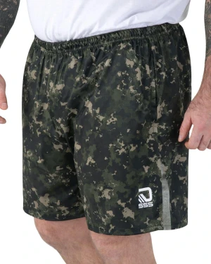 Duże męskie spodenki treningowe Collins D555 Duke moro (3XL) | 3XL