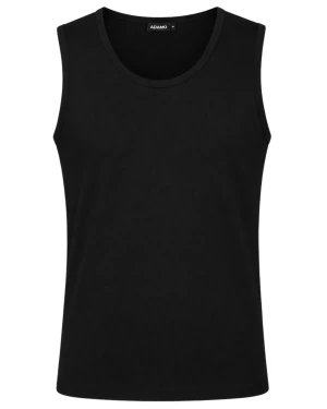 Duża męska koszulka bokserka Adamo 129410-360 granatowa (6XL) | 6XL