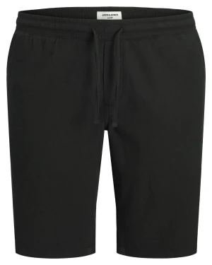 Duże męskie spodenki chinosy Jack & Jones 12296690 czarne (54R) | 54R