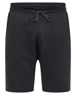 Duże męskie spodenki shorty sportowe dresowe North Latitude 99336-0099 czarne (5XL) | 5XL