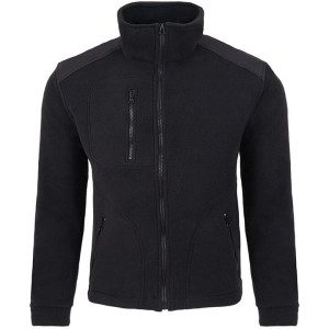 Bluza męska polarowa JHK FLRA340 czarna (4XL) | 4XL