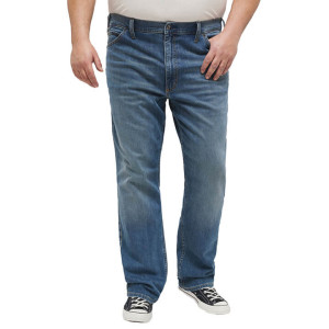 Duże męskie spodnie jeansy Mustang Tramper 1006744-5000-582 niebieskie (44L) | 44L