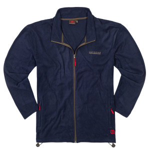 Duża męska bluza polarowa Adamo 169923-360 granatowa  (8XL) | 8XL