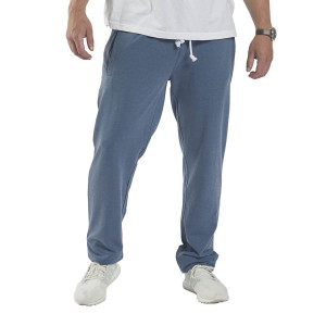 Duże męskie spodnie dresowe prosta nogawka North 56°4 99833 denim niebieskie (6XL) | 6XL