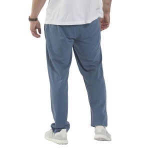 Duże męskie spodnie dresowe prosta nogawka North 56°4 99833 denim niebieskie (3XL) | 3XL