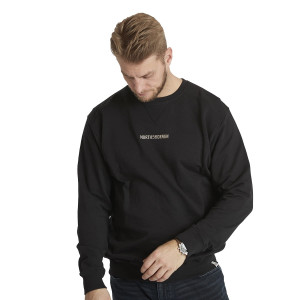 Duża męska bluza wkładana przez głowę North 56°4 99329-0099 czarna (3XL) | 3XL
