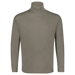 Duży męski golf z długim rękawem Adamo 139902-441 khaki (6XL) | 6XL