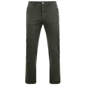 Duże męskie spodnie chinosy Kam 261 khaki (52L) | 52L