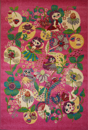 Dywan dziecięcy Funky 1.60 x 2.20 m - Wróżki Róż