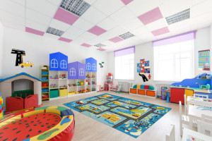 Dywan sensoryczny Play 2.40x3.30 m - Zimowe Miasto