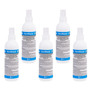 Alpinus Medica Sterillhand 250 ml Preparat do dezynfekcji rąk x 5 szt.