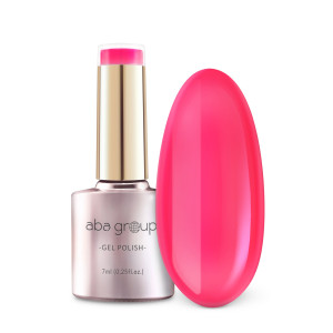 Aba Group Lakier hybrydowy do paznokci Różowy Neon 730 Pink Panic - 7 ml