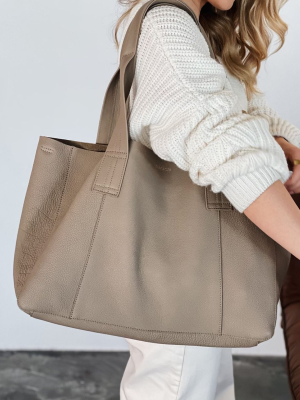 LEILA nude shopper lgs