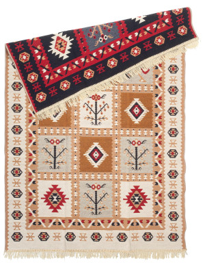 Dywan Kilim Gold Boho 60x120 cm