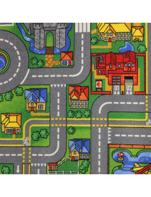 Wykładzina Playcity Ulice 4m Certyfikat Cfl-S1