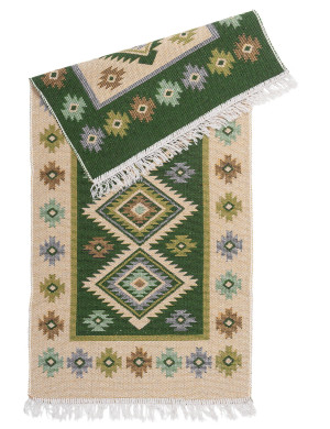 Chodnik Kilim Zielony 80x150