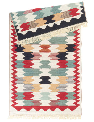 Dywan Kilim Gold Geometria 80x150 cm