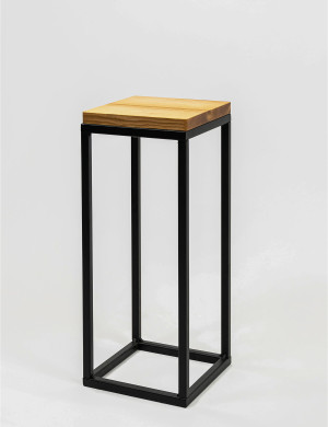 Kwietnik Laval XS Czarny 19x19x47cm