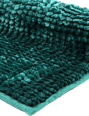 Dywanik Łazienkowy Chenille Velvet 60x90cm Zielony