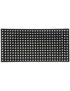 Wycieraczka Gumowa Domino 50x100cm Czarny 22mm