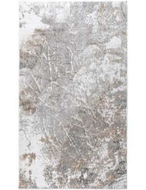 Dywan Nowoczesny Wenecja 67x120cm Marmur Szary