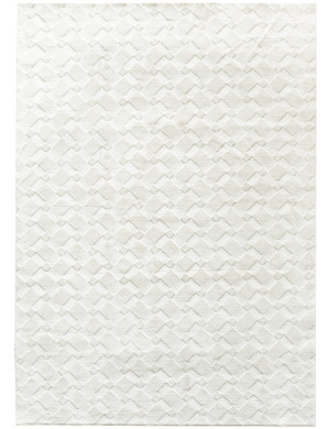 Dywan Nowoczesny 3D Stilo 160x220cm Geometryczny Kremowy