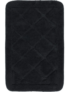 Dywanik Łazienkowy Soft 50x80cm Antypoślizgowy Czarny